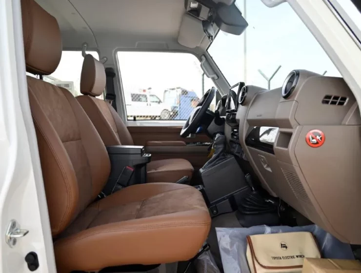 2025 MODEL TOYOTA LAND CRUISER 79 DOUBLE CAB PICKUP LX-Z V6 4.0L PETROL 4WD AUTOMATIC FRONT SEATS