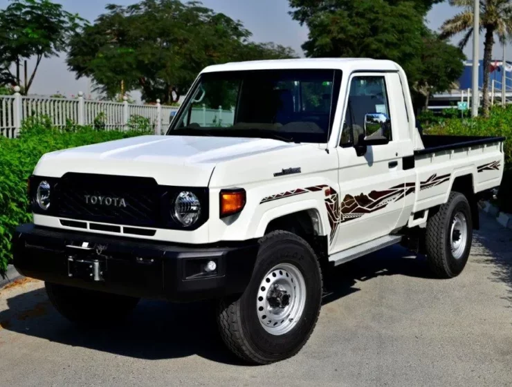 2025 MODEL TOYOTA LAND CRUISER 79 SINGLE CAB PICKUP DLX V6 4.0L PETROL 4WD AUTOMATIC SIDE