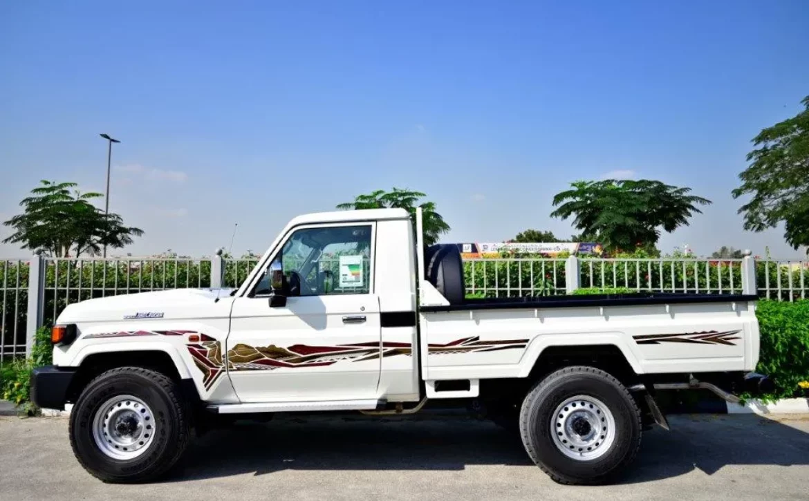 2025 MODEL TOYOTA LAND CRUISER 79 SINGLE CAB PICKUP DLX V6 4.0L PETROL 4WD AUTOMATIC SIDE2