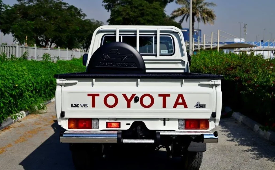 2025 MODEL TOYOTA LAND CRUISER 79 SINGLE CAB PICKUP DLX V6 4.0L PETROL 4WD AUTOMATIC BACK