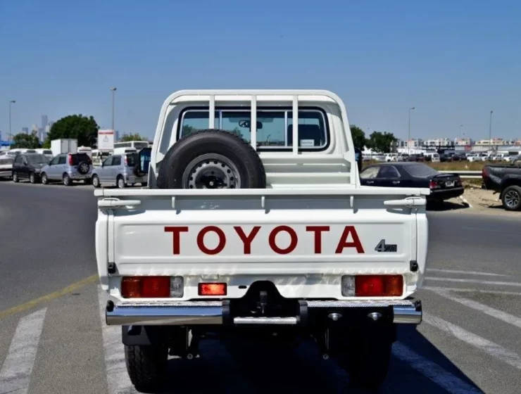 2025 MODEL TOYOTA LAND CRUISER 79 SINGLE CAB 2.8L DIESEL 4WD MANUAL BACK