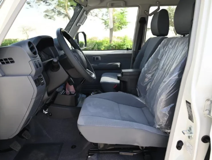 2025 MODEL TOYOTA LAND CRUISER 76 HARDTOP LX-G1 2.8L TURBO DIESEL 5 SEAT MANUAL FRONT SEATS