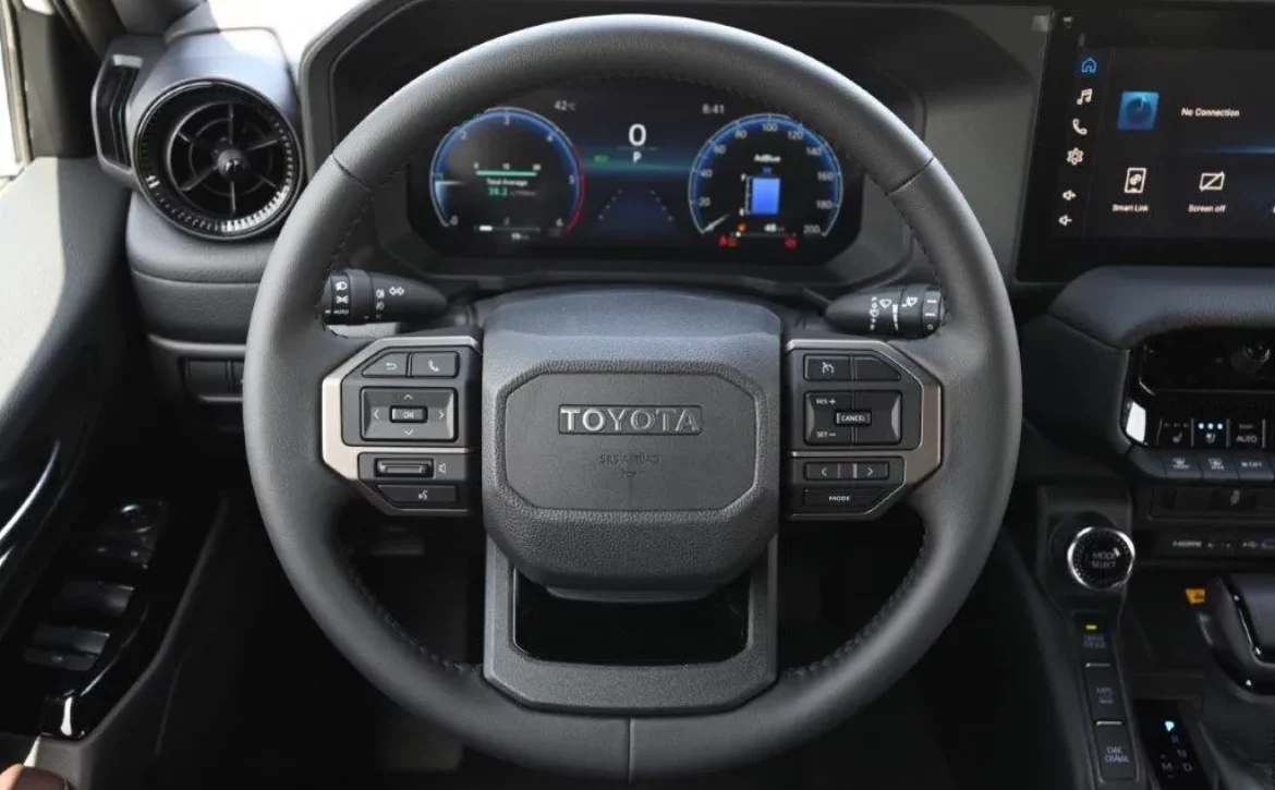 2025 MODEL TOYOTA PRADO ADVENTURE 2.8L DIESEL 4WD 7 SEAT AUTOMATIC – EURO5 STEERING